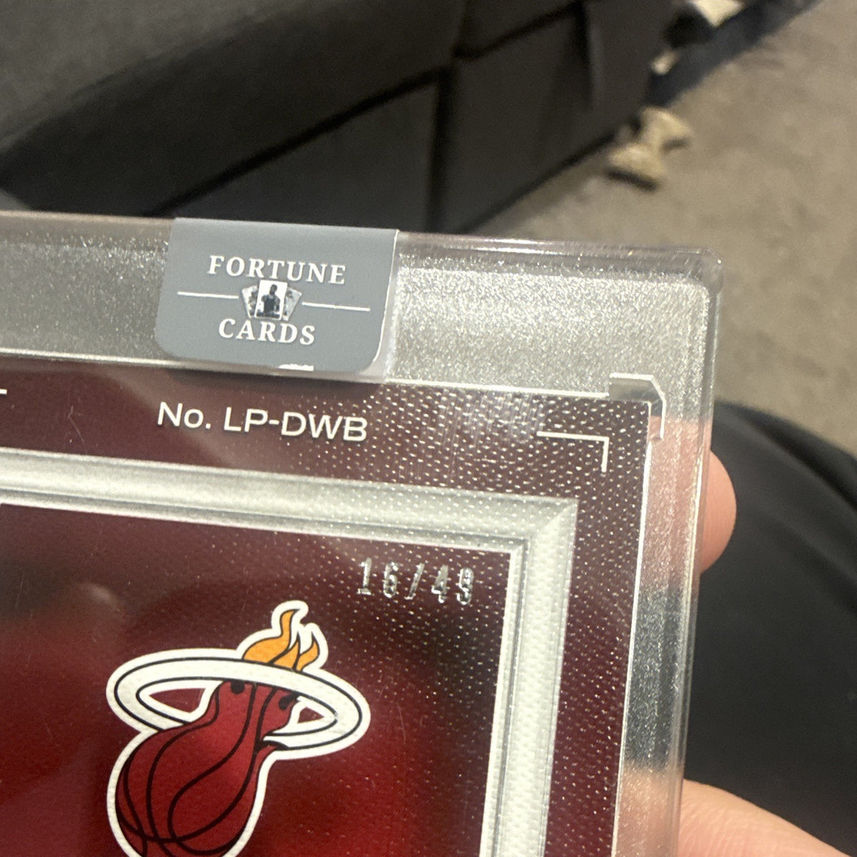 Panini Dwyane Wade 2022 23 Court Kings Legacy Portraits Auto 18/49 LP DWB4