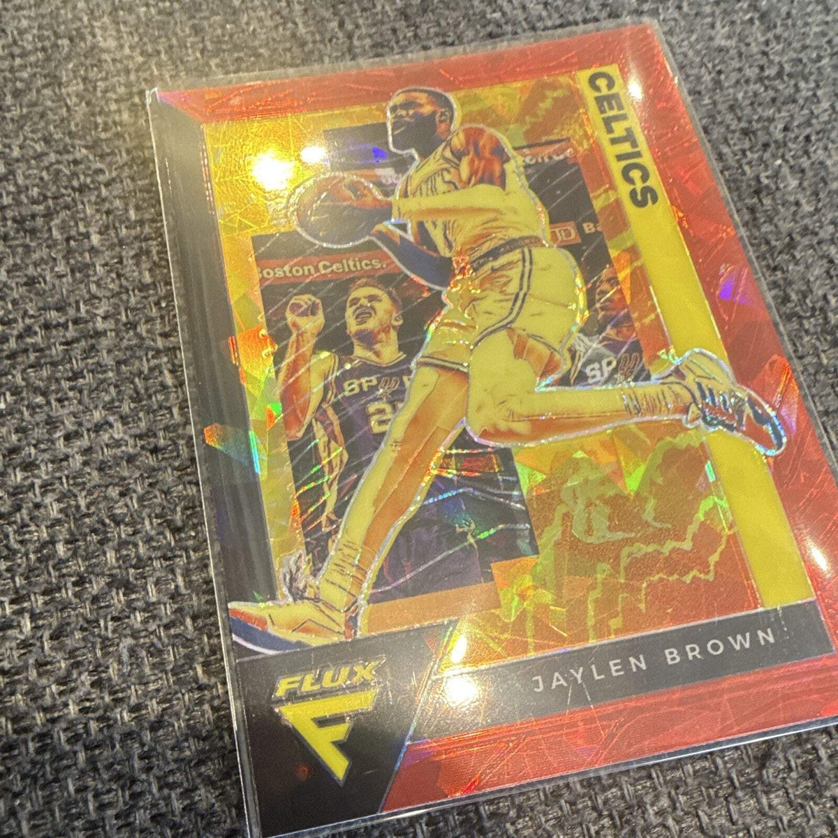 Panini Flux Prizm Jaylen Brown No. 8 Boston Celtics 2020 21 Basketball2