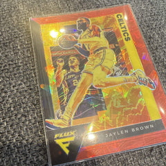 Panini Flux Prizm Jaylen Brown No. 8 Boston Celtics 2020 21 Basketball2