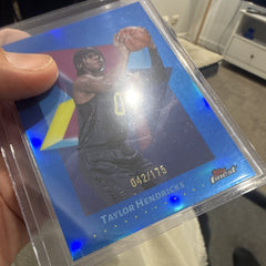 Taylor Hendricks Topps Finest Blue 042/175 #69 Utah Jazz 2024 252