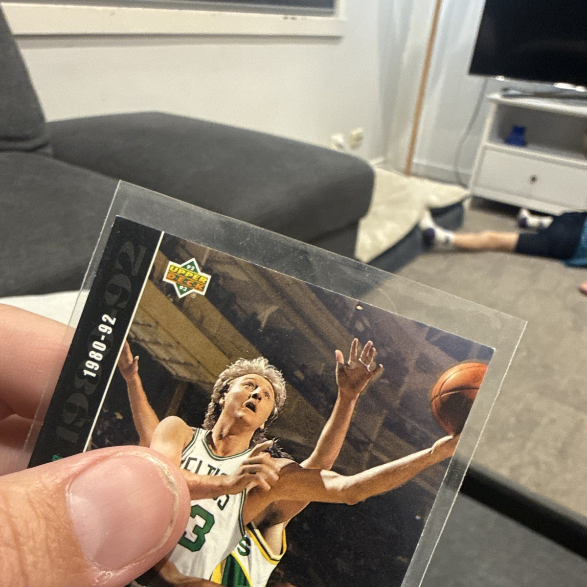 Upper Deck Basketball Heroes Insert Larry Bird Boston Celtics Card 21/27 19932