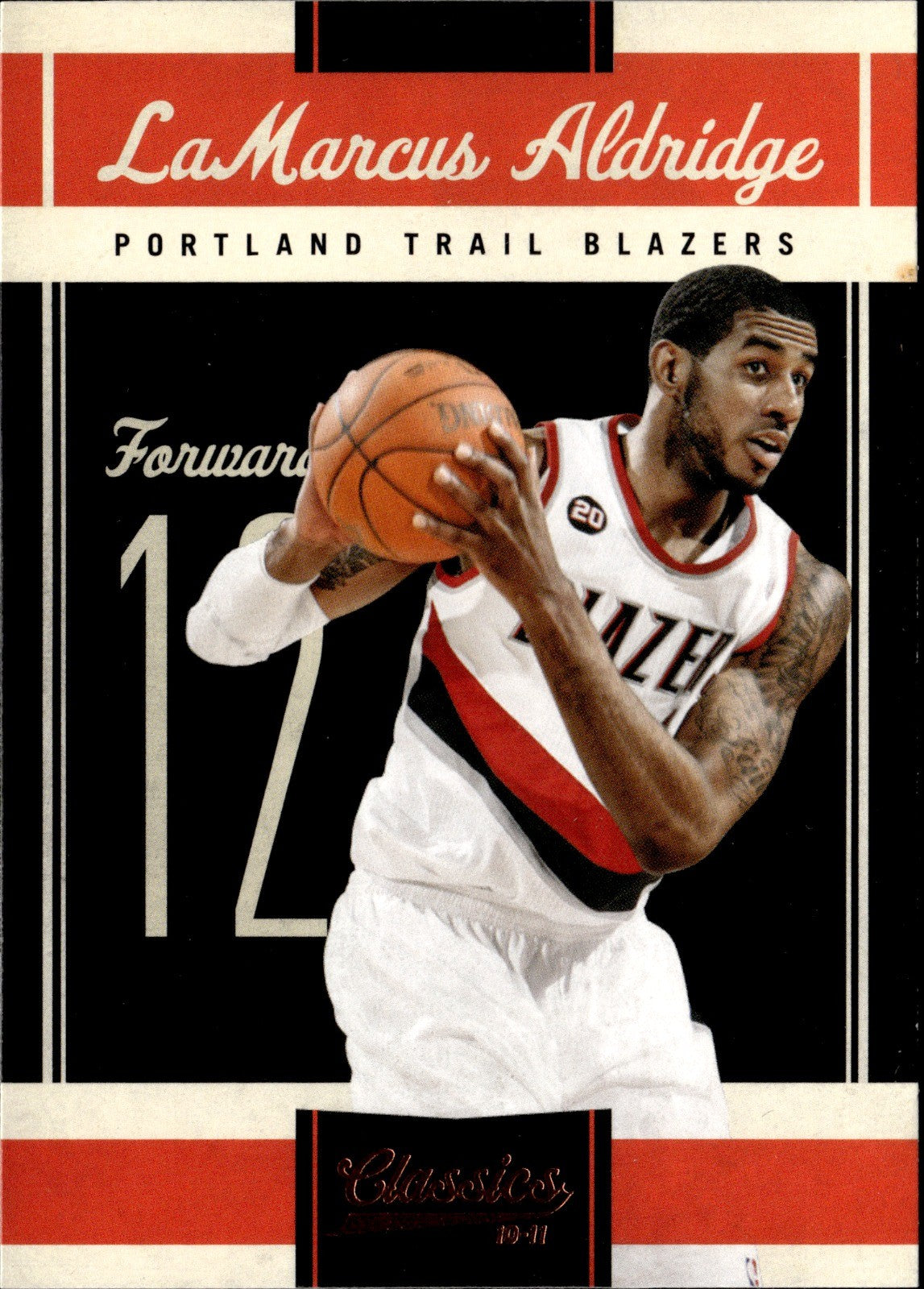 LaMarcus Aldridge Base Panini Classics 45 NM0