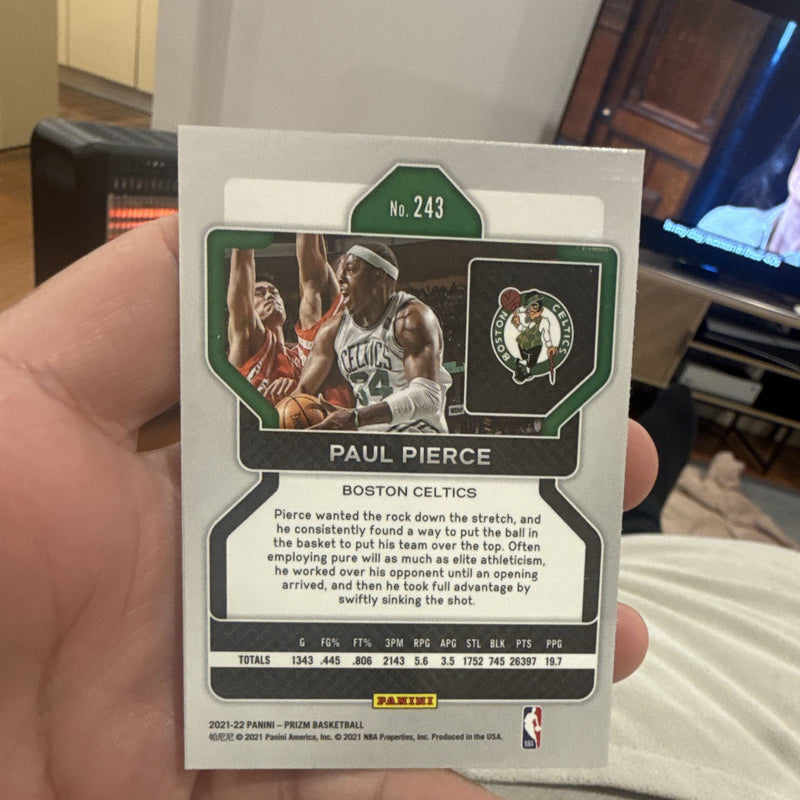 Panini 2021 22 Prizm Basketball Paul Pierce Base Set Boston Celtics #2431