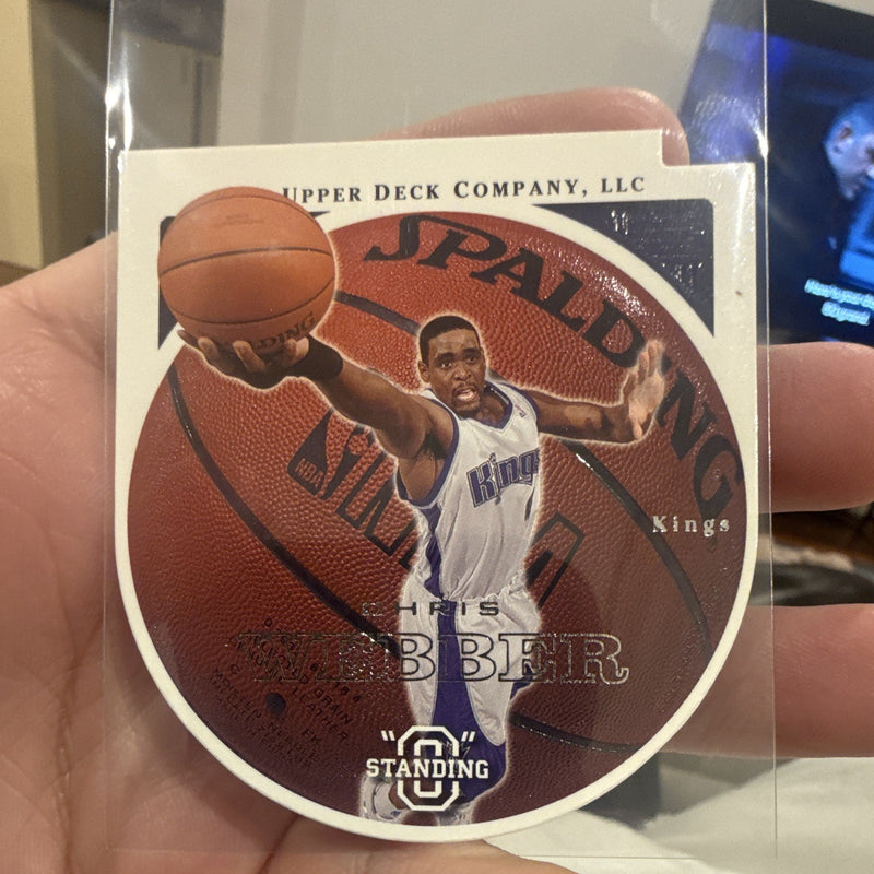 Upper Deck Standing "O" Insert Chris Webber Sacramento Kings 2003 04 #670