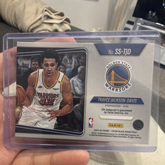 Panini Prizm Black 2024 25 Trayce Jackson Davis Warriors Auto SS TJD1