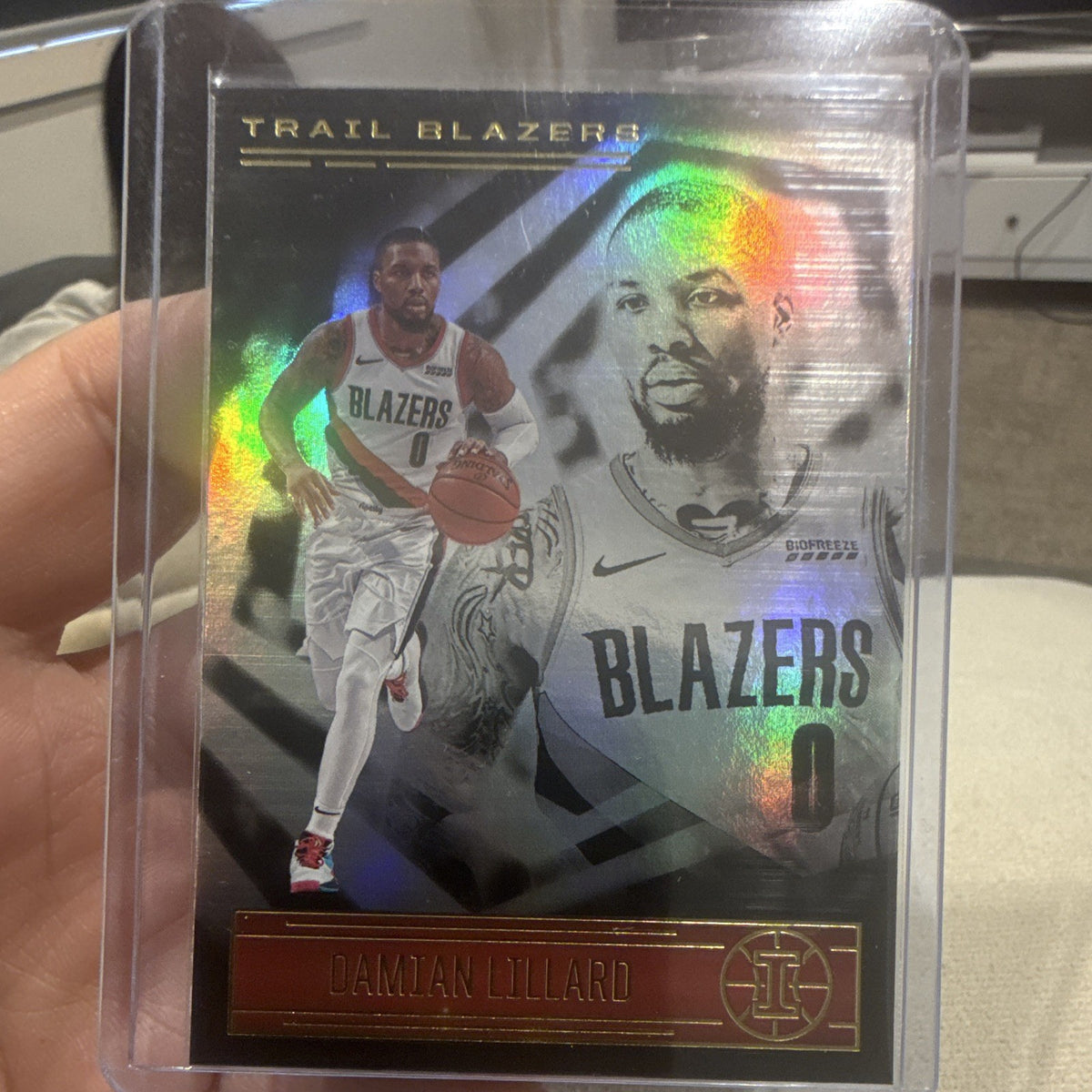Panini Illusions 2020 21 Damian Lillard Base #124 Portland Trail Blazers0