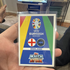 Topps Match Attax UEFA EURO 2024 Wonderkid Jude Bellingham LE3 Ltd Ed England1