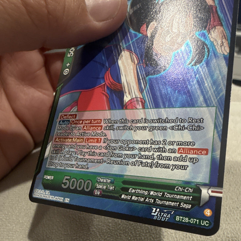 Bandai Chi-Chi, Anonymous by Request Foil Uncommon Ultra Instinct BT28-0712