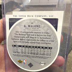 Upper Deck Karl Malone Base Upper Deck Standing "O" 2003 #36 Los Angeles Lakers1