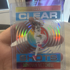 Panini Illusions 2020 21 Clear Shots No. 8 Donovan Mitchell Utah Jazz0