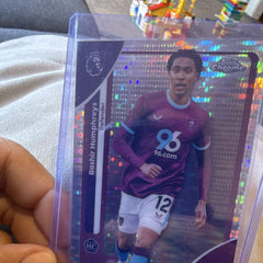 Bashir Humphreys Rookie Topps Chrome Premier League Burnley FC 581