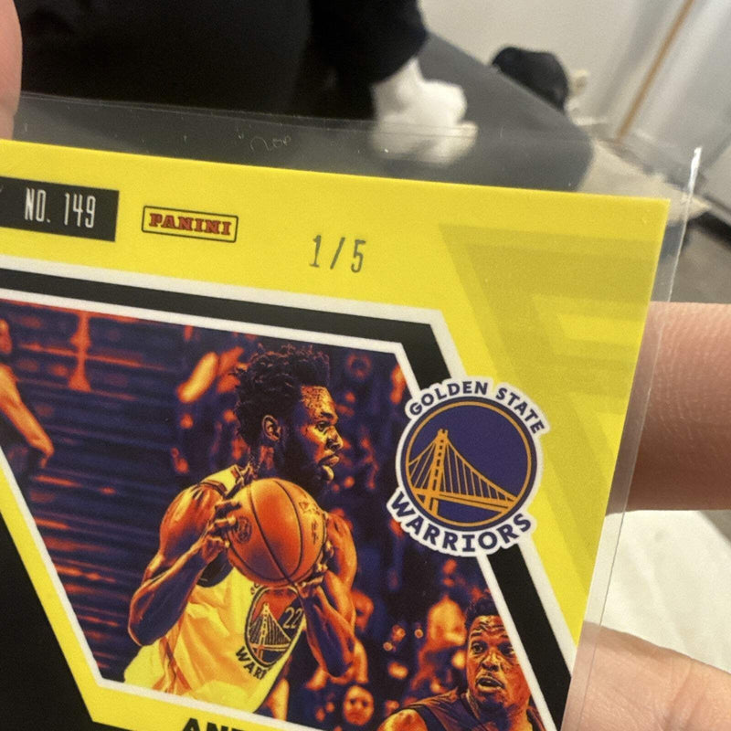 2022 23 Panini Flux Basketball Andrew Wiggins Warriors #149 Green 1/52