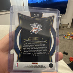 Panini Select 2024 25 Shai Gilgeous Alexander Concourse No. 36 OKC1