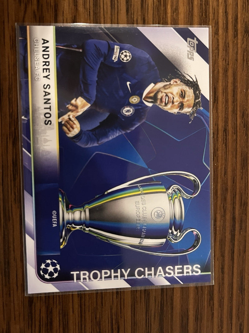 Andrey Santos Trophy Chasers TC 5 Topps UEFA Champions League Chelsea FC 20231