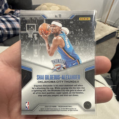 Panini 2024 25 Prizm Basketball Dominance #11 Shai Gilgeous Alexander OKC1