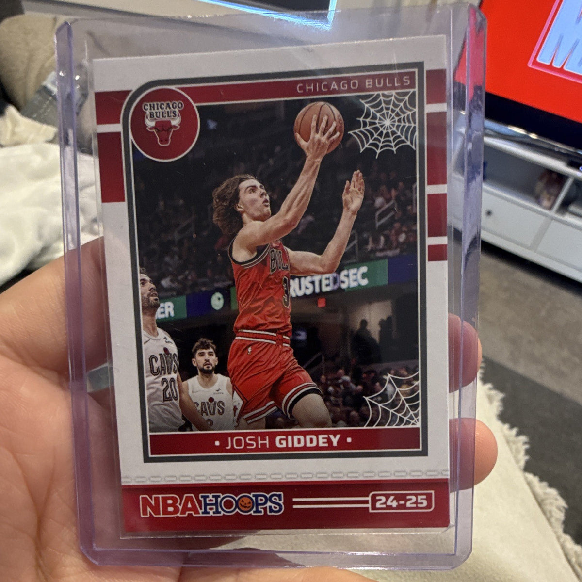 Panini NBA Hoops Haunted Hoops Josh Giddey Chicago Bulls 1180