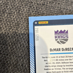 Panini Donruss Optic DeMar DeRozan Sacramento Kings #218 Parallel 298/2993