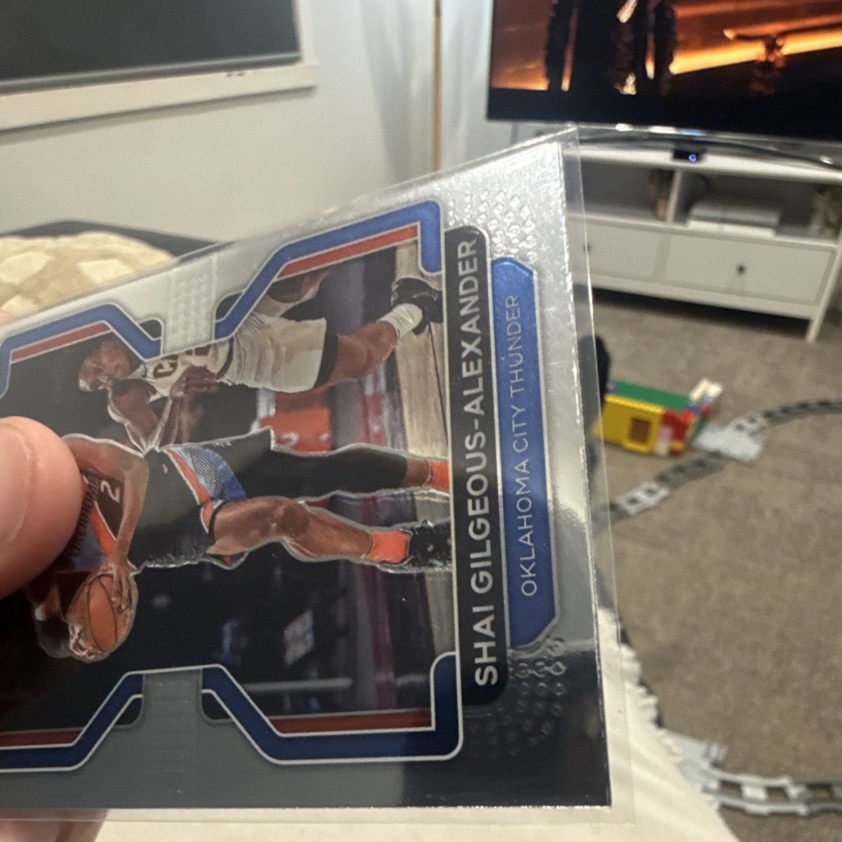 Panini Prizm 2021 22 Shai Gilgeous Alexander Base Set 238 Thunder3