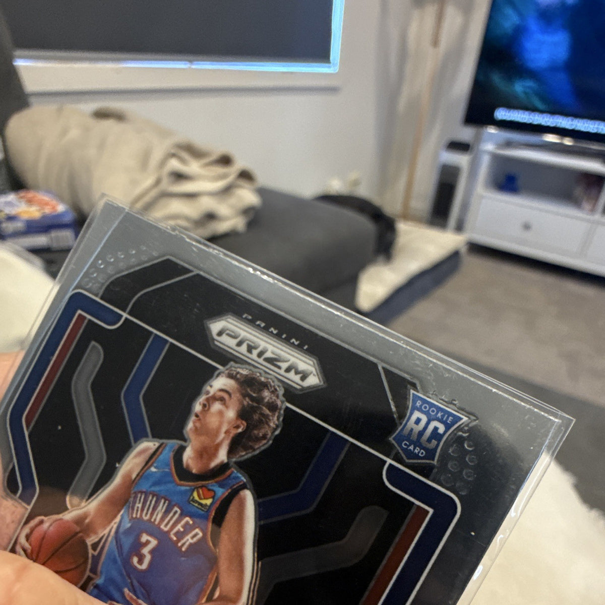 Panini 2021 22 Prizm Josh Giddey Rookie RC #301 Oklahoma City Thunder4