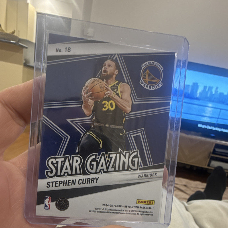 Panini 2024 25 Revolution Stephen Curry Star Gazing Insert #18 Warriors1