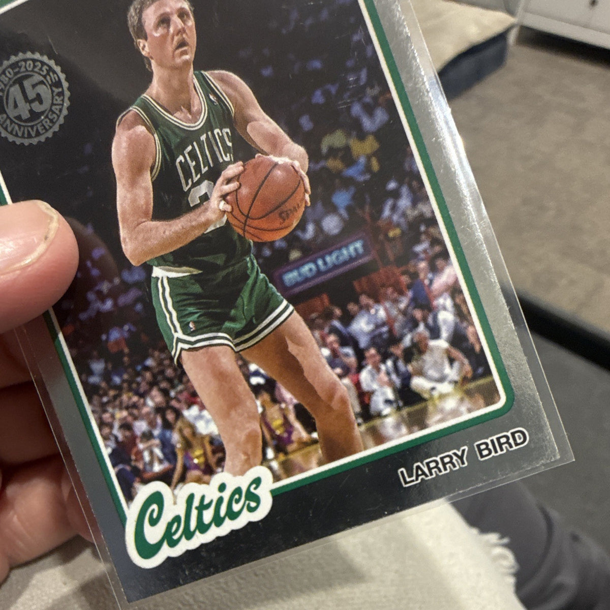 Topps 2025 Larry Bird Insert Boston Celtics NBA Sports Trading Card 80BK 13