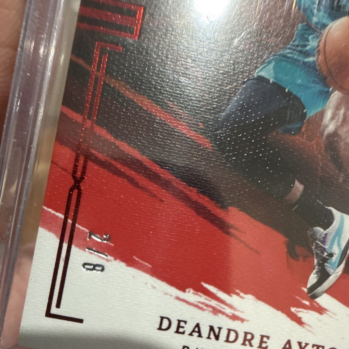 Panini 2022-23 Impeccable Deandre Ayton Phoenix Suns #numbered just 2/8 1