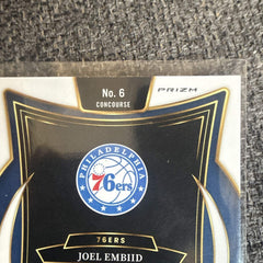 Panini 2024 25 Select Joel Embiid 76ers Concourse Prizm No. 62