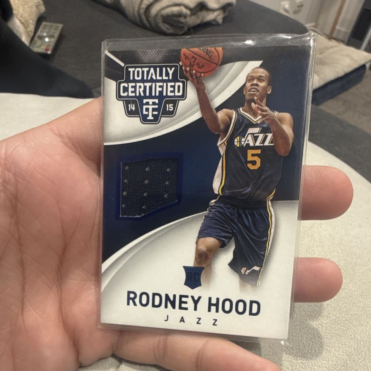 Panini Totally Certified 2014 15 Rodney Hood Utah Jazz RC Jersey #97 116/1990