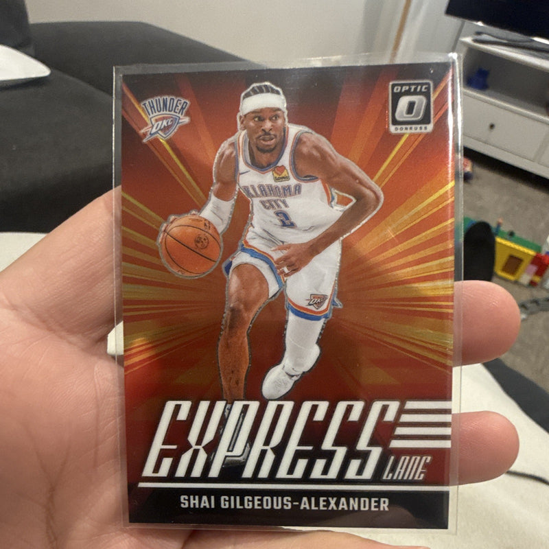 Panini Donruss Optic Express Lane Shai Gilgeous Alexander #24 OKC 24 250