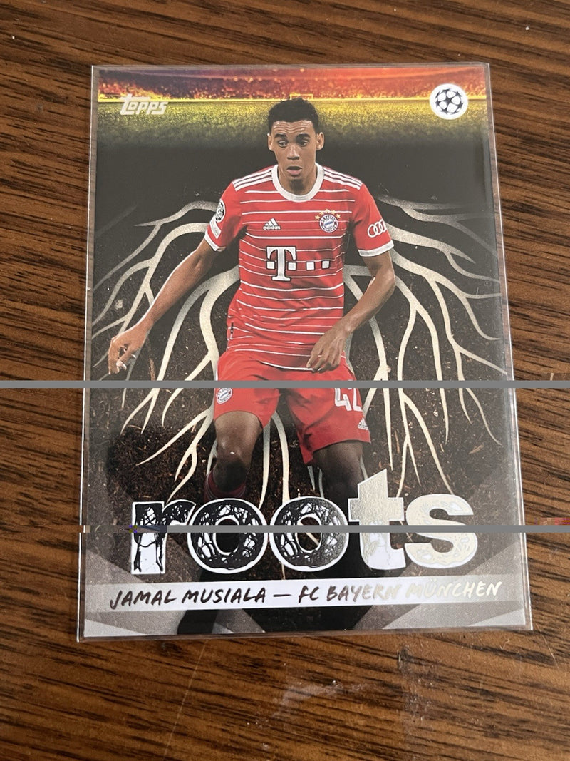 Jamal Musiala Roots RT 12 Topps UEFA Champions League FC Bayern München1