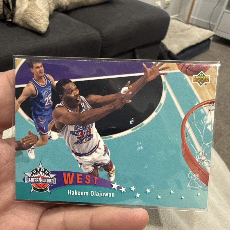 Upper Deck 1993 Hakeem Olajuwon NBA All Star Weekend West #4440