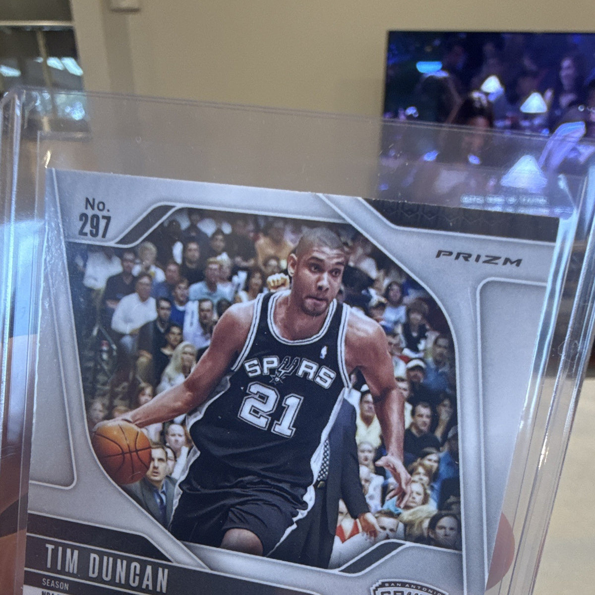 Panini Prizm 2024 25 Basketball Tim Duncan Legends San Antonio Spurs #297 PRIZM2