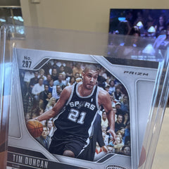 Panini Prizm 2024 25 Basketball Tim Duncan Legends San Antonio Spurs #297 PRIZM2