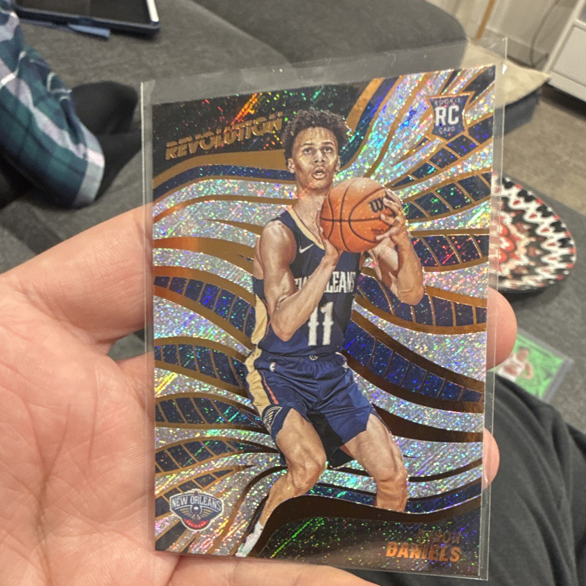 Panini Revolution Basketball 2022-23 Dyson Daniels Rookie #123 Pelicans0