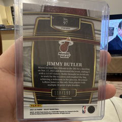 2021 22 Panini Select Jimmy Butler Miami Heat Prizm Concourse 97 118/1991