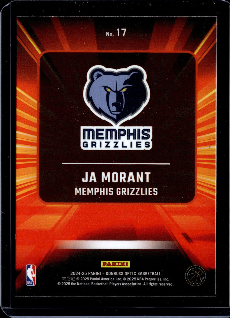 Ja Morant Express Lane Donruss Optic   Express Lane 17 NM1