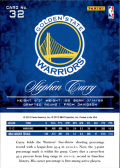 Stephen Curry Base Panini Prestige 32 NM1
