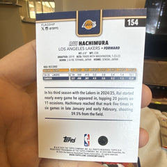 Topps Flagship Base Rui Hachimura Los Angeles Lakers 154 2024 251