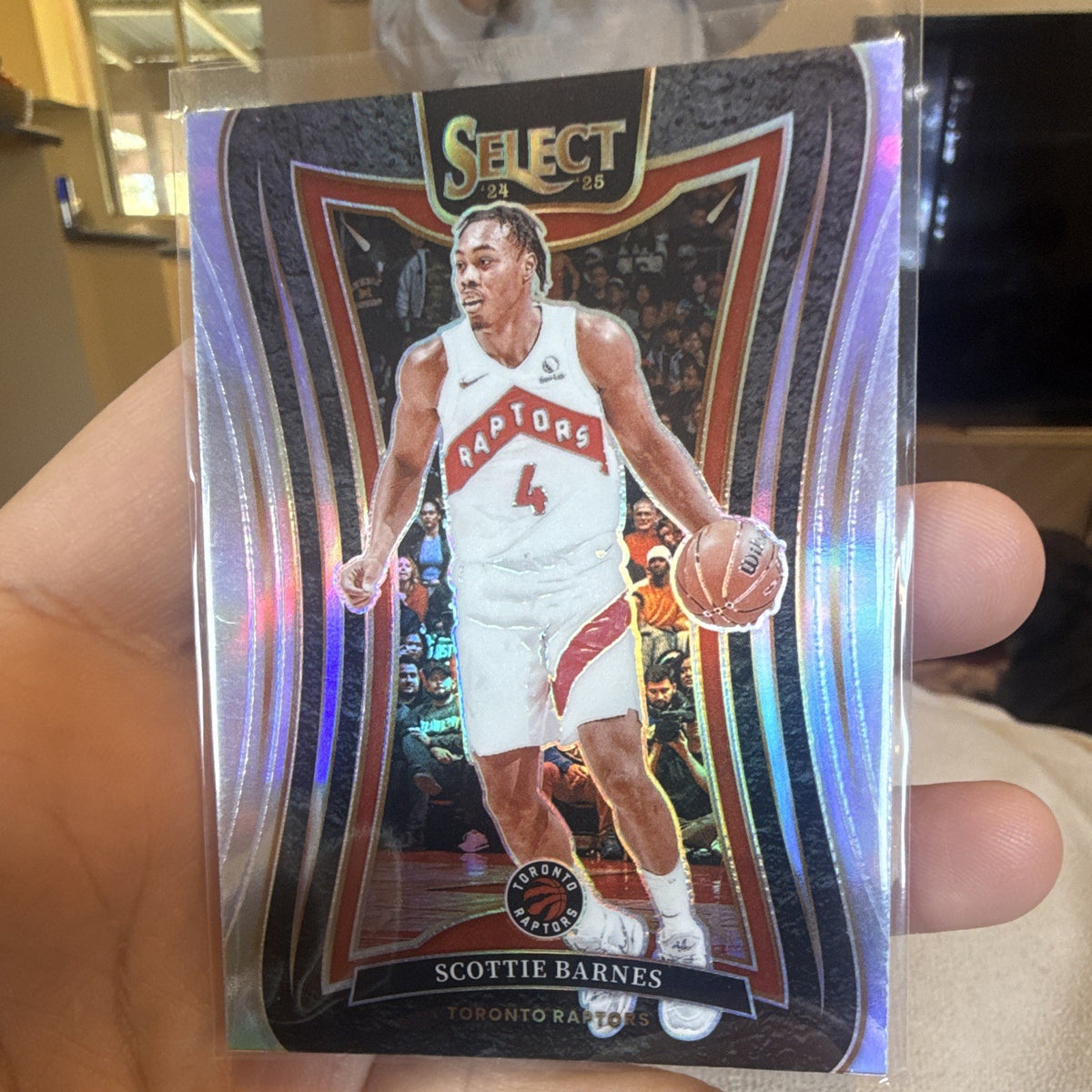 2024 25 Panini Select Basketball Scottie Barnes 323 Mezzanine Prizm Raptors0