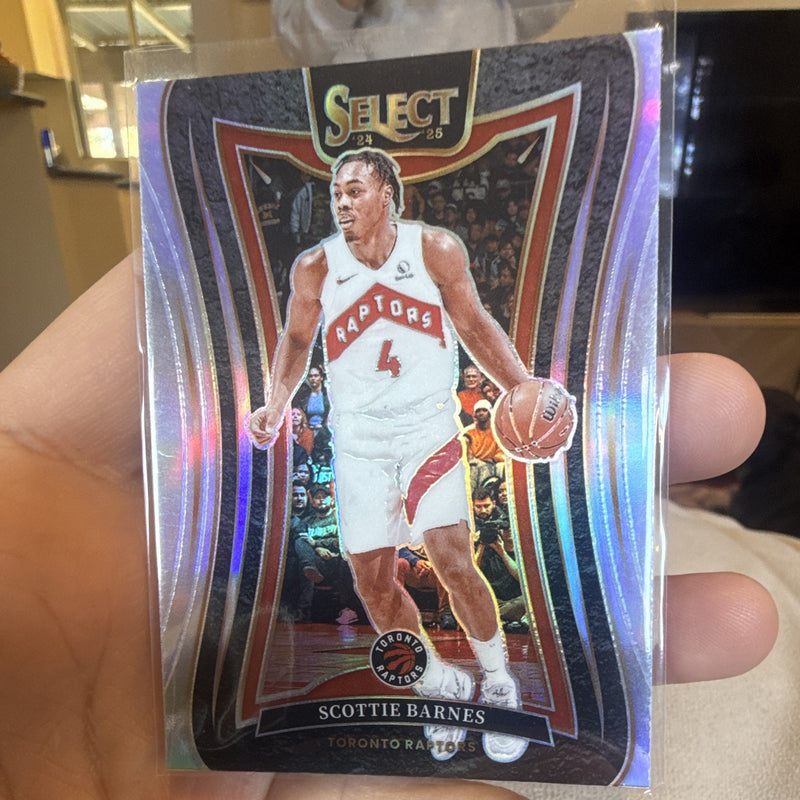 2024 25 Panini Select Basketball Scottie Barnes 323 Mezzanine Prizm Raptors0