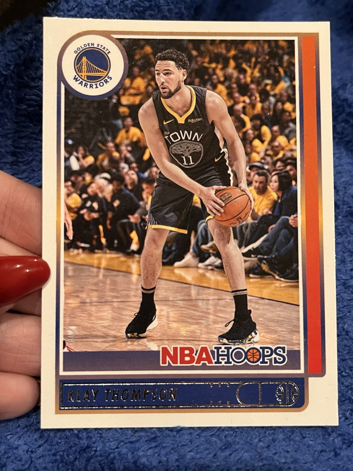 Panini Hoops 2021 22 Klay Thompson Base Set Golden State Warriors #81