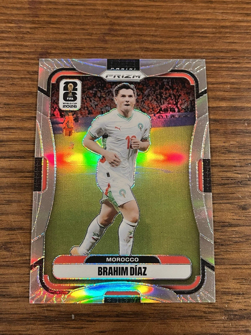 Panini Prizm FIFA World Cup 2026 Brahim Díaz Parallel #305 Morocco Soccer0
