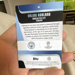 Topps UEFA Champions League Erling Haaland Man City 2026 Sticker #1811