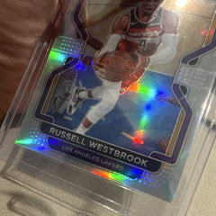 2021 22 Panini Prizm Russell Westbrook Los Angeles Lakers #55 Parallel3