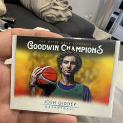 Upper Deck Josh Giddey Base Set 2021 Goodwin Champions #86 OKC Thunder0