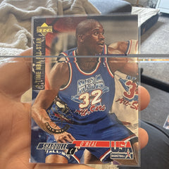 Upper Deck 1994 USA Basketball Shaquille O'Neal 2 Time All Star #51 GOLD MEDAL0