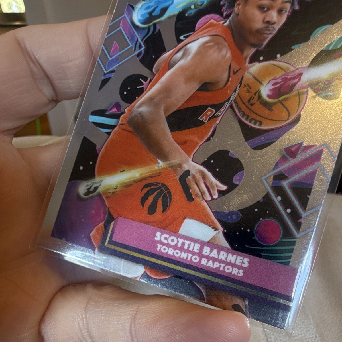 Scottie Barnes Insert Topps Chrome Toronto Raptors 179 2024 253