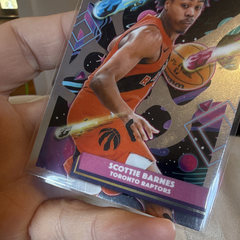 Scottie Barnes Insert Topps Chrome Toronto Raptors 179 2024 253