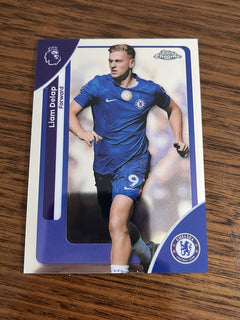 Topps Chrome Premier League Liam Delap Chelsea #62 2026 Chrome1