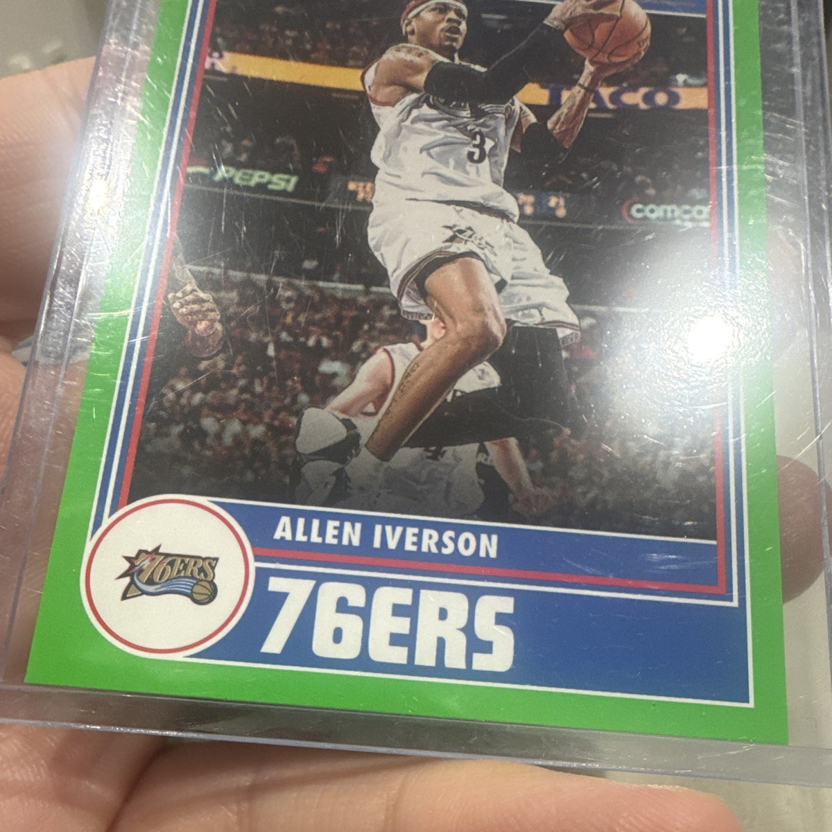 Panini 2023 24 NBA Hoops Allen Iverson Philadelphia 76ers #296 Parallel2